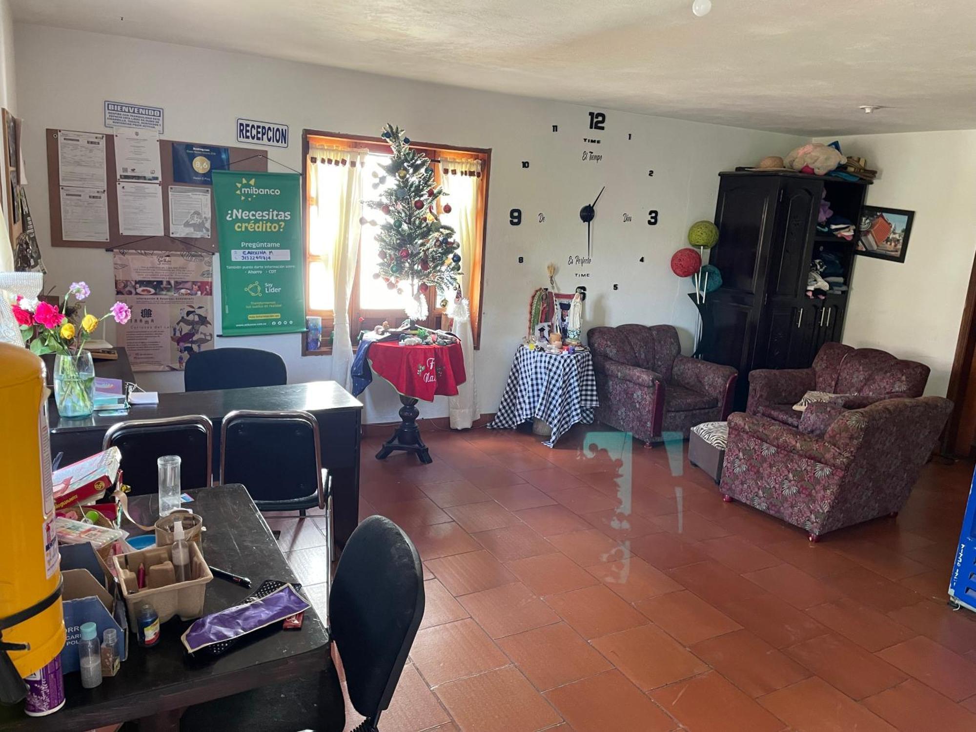 Hostal El Pino Villa de Leyva Esterno foto