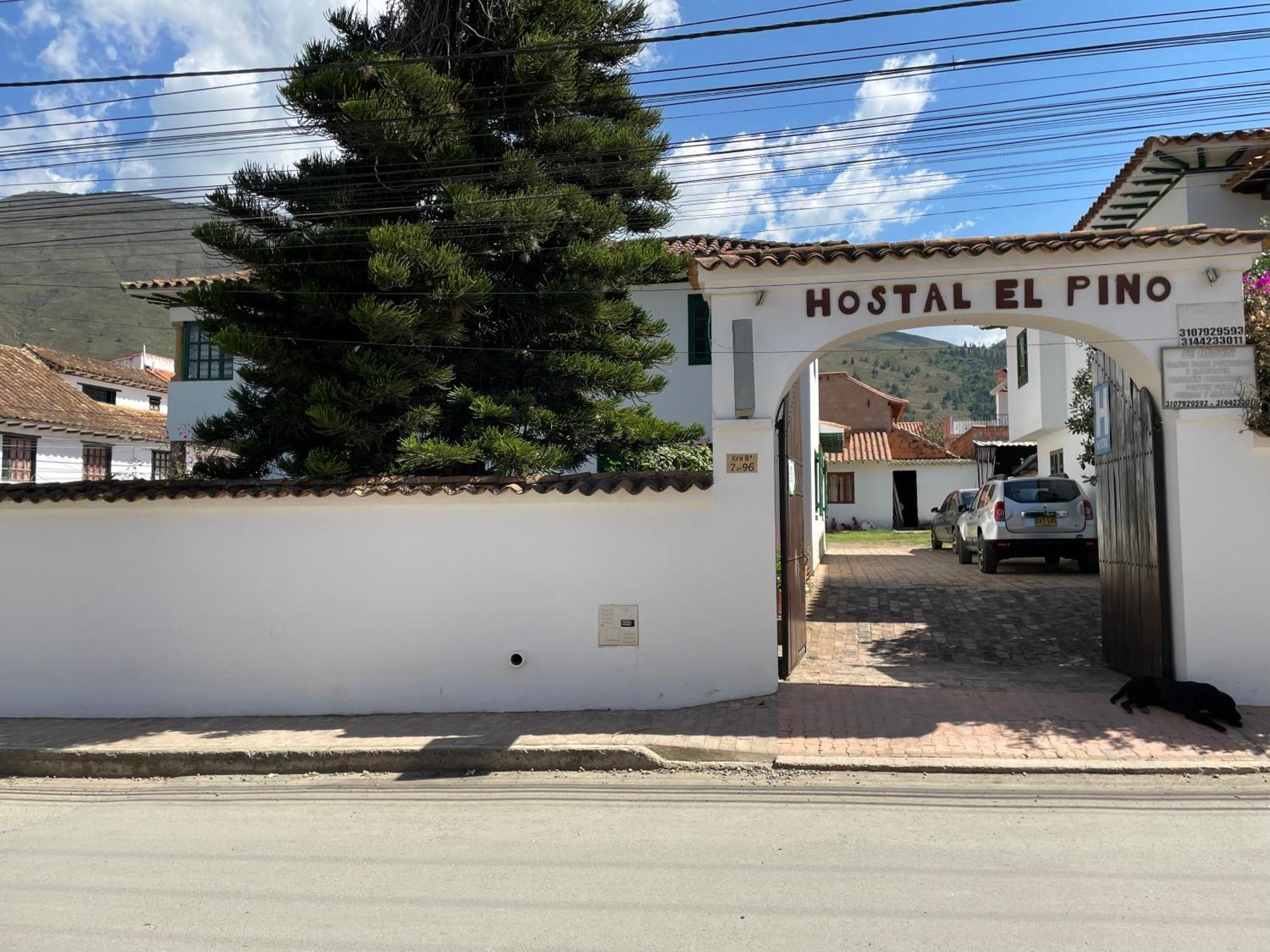 Hostal El Pino Villa de Leyva Esterno foto