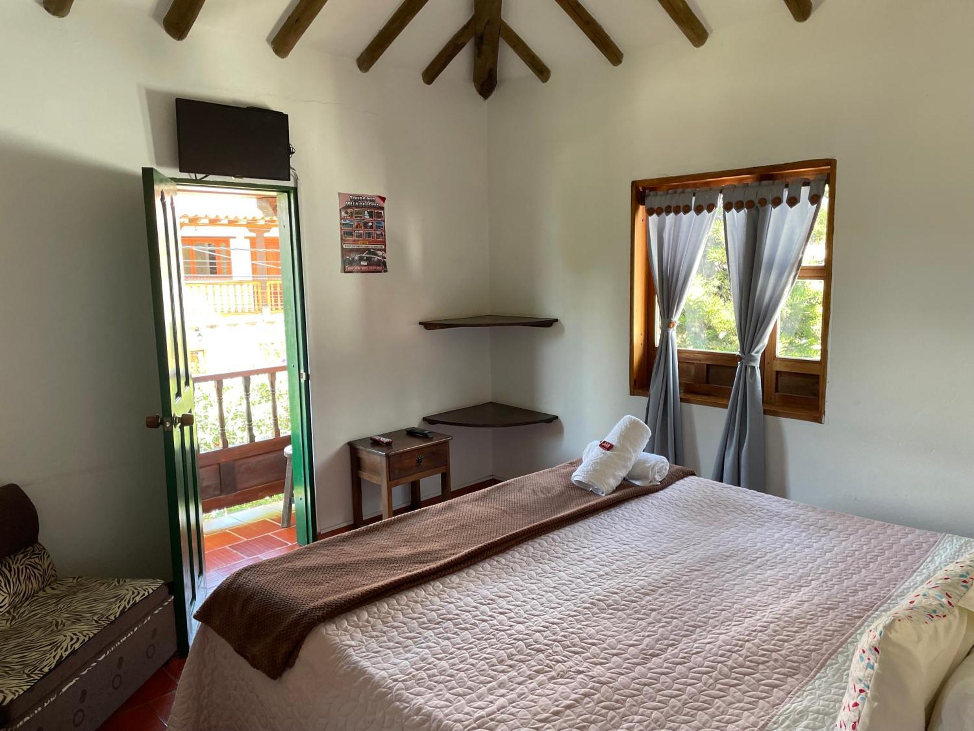 Hostal El Pino Villa de Leyva Esterno foto