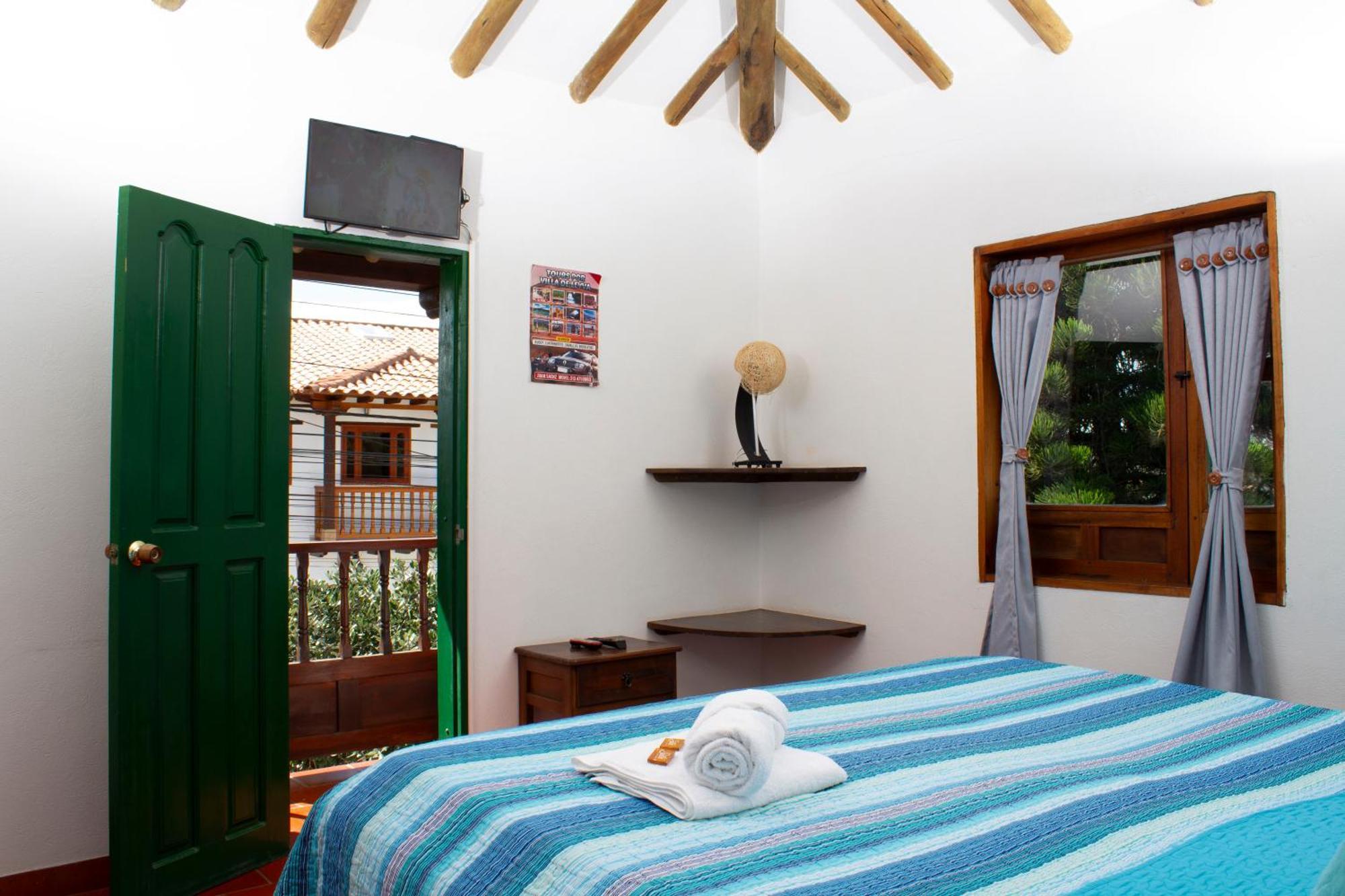 Hostal El Pino Villa de Leyva Esterno foto